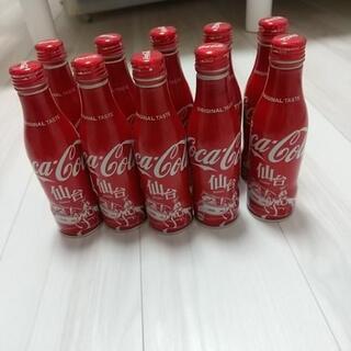 コカ・コーラスリムボトル缶の空き缶 仙台バージョン