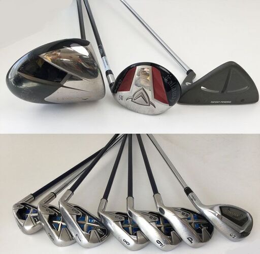 ☆キャロウェイ callaway ゴルフセット 初心者用 右用 男性用 10本