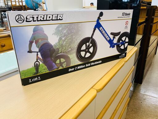 未使用品　ランニングバイク　ＳＴＲＩＤＥＲ　クラシックモデル【トレファク上福岡】