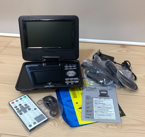 ＜美品＞ゾックス・7インチ ポータブルDVDプレーヤー・ワンセグ内蔵