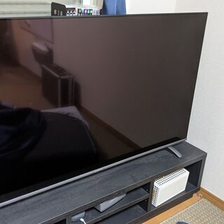 4Kテレビ 55型 55インチ フレームレス／テレビ台セット