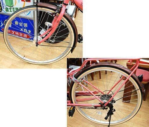 LMH06 マルキン ノスタルジア スポーツ自転車 クロスバイク ※引取先