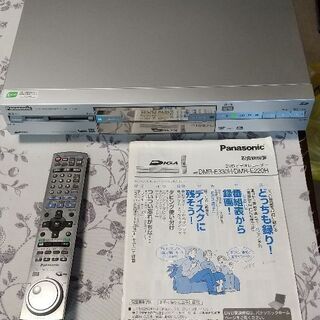 Panasonic DVDビデオレコーダー