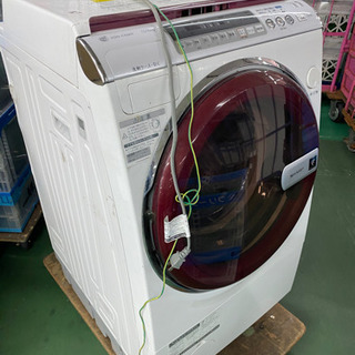 洗濯機　入れ替えで不用に。稼働品　シャープ　ES-V510