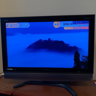 シャープ液晶テレビ　37インチ　2007年　LC-37GS10