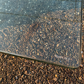 【成約御礼】強化ガラス/180cm大判/家具/テーブル/天板/ショーケース/インテリア/業務用/TEMPERED[中古品]¥22,000