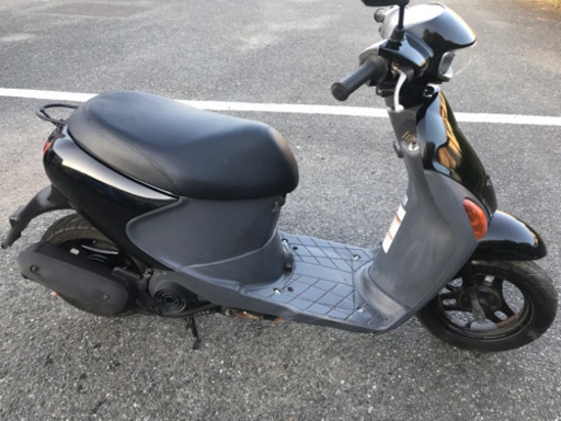 売約済みスズキ　レッツ4 黒　FI車　普通に乗れる　軽メンテ済み　福岡市