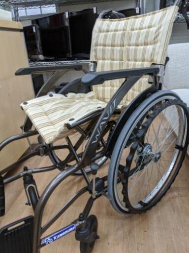 ラインのお友達追加で3%off【新品同様】 美品 車椅子 車イス カワムラサイクル ウェイビット22インチ WA22-40A 定価135000円自社配送時代引き可※現金、クレジット、スマホ決済対応※