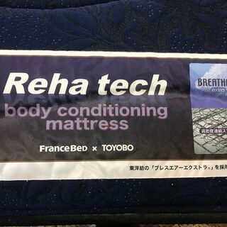 【愛品館八千代店】フランスベッド　ワイドダブルベッド　リハテック　RH-BAE-DLX