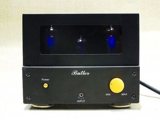 【苫小牧バナナ】バトラー/Butler 真空管 ステレオ プリメインアンプ VACUUM 6W コンパクトサイズ 中古 状態良好♪