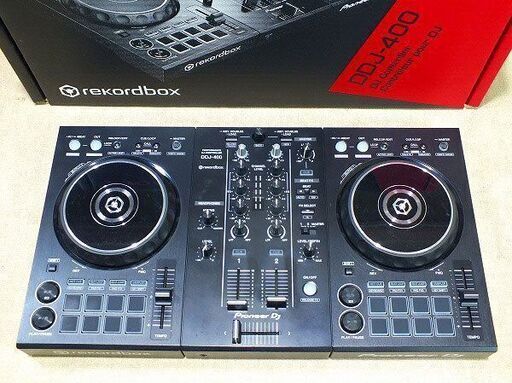 【苫小牧バナナ】Pioneer/パイオニア パフォーマンス用 DJコントローラー DDJ-400 チュートリアル機能搭載 元箱付き♪