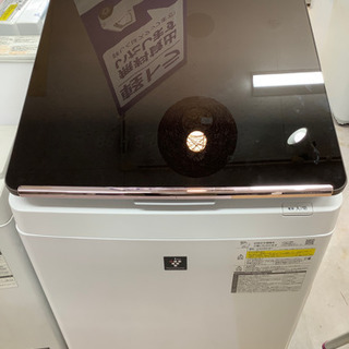 安心の1年間保証付!! 【シャープ 19年製】 縦型洗濯乾燥機【