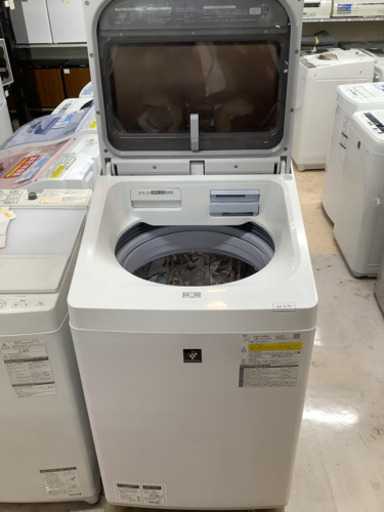安心の1年間保証付!! 【シャープ19年製】 全自動洗濯機 【トレファク