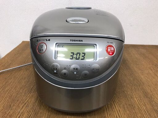 TOSHIBA 東芝 圧力IH炊飯器 RC-10NY 5.5合炊き 1.0L 2007年製