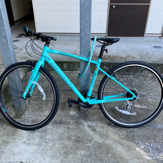 ビアンキ(Bianchi)クロスバイク※実走数回、純正ダイアルロック付 ビアンキ(Bianchi)クロスバイク※実走数回、純正ダイアルロック付