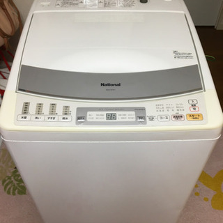 National 洗濯機 7Kg 2006年製