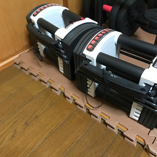 ベンチプレス&ブロックダンベル