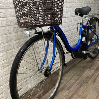 YAMAHA PAS naturaブルー 2015年モデル 8.7 AH 新基準電動アシスト自転車