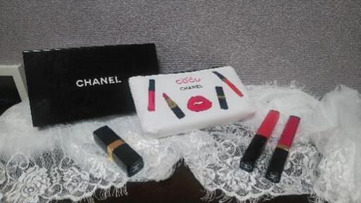 CHANEL ルージュ グロス ポーチのセット