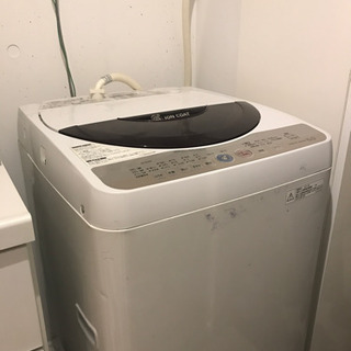 SHARP 縦型洗濯機　Ag+イオンコート ES-GE60K