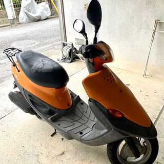 スクーター YAMAHA BJ YL50 白煙、タイヤすれ、フロント割れあり