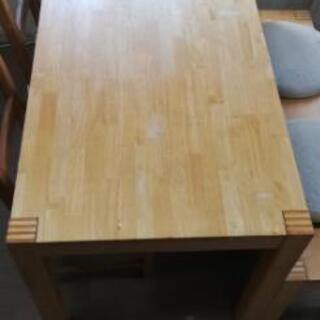 終了】IKEA(イケア) NORDBY(ノールドビー)ダイニングテーブル、ベンチ