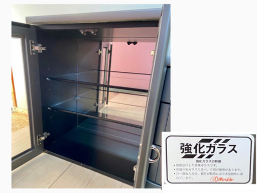 ✨インテリアハウス✨Meuble シックなデザイン【キャビネット】サイド  