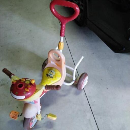 三輪車アンパンマン乗用玩具 美濃高田の子供用品の中古あげます 譲ります ジモティーで不用品の処分