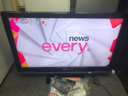 SONY TV 40型　BRAVIA 商談中