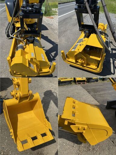 コマツ　PC30MR-3　ミニ油圧ショベル　3ｔクラス　ユンボ　倍速　ロングアーム　草刈機・バケット付き　建設機械