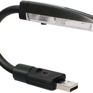 車用 USB LED ライト ブルー イルミネーション ほぼ新品