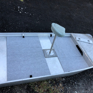 ダム、湖で使用の場合は免許、船検いりません！価格交渉あり！アルミボート