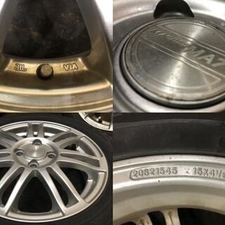 走行短め【YOKOHAMA G075 265/70R17】スタッドレス【Weds KEELER 