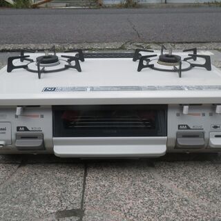 □美品□配達可□リンナイ プロパン用ガスコンロ LPG 右強火 RT64JH-R