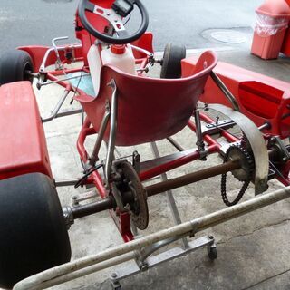 レーシングカートフレームのみ（promotion  cik22)