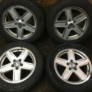 【BS BLIZZAK DM-V1 215/60R17】スタッドレス【JEEP パトリオット 純正ホイール 17インチ 6.5J5HPCD114.3+39】　(VTN269) クレジットカード QR決済可能