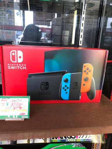 ★153　【新品未開封】　Nintendo　Switch　ネオンブルー・レッド　【リサイクルマート宇宿店】