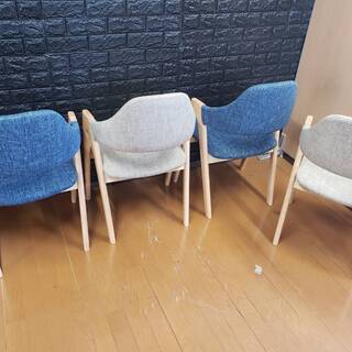【9017】ダイニングチェア・４脚セット・北欧デザイン・ハイタイプ
