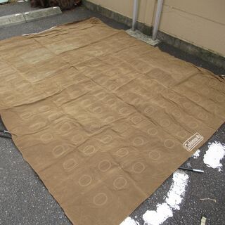 世田谷区近辺配送可能　　ツールームテント本体＆エアーマット　【ロゴス neos PANELドゥーブル 480-L　3～4人用】【Coleman(コールマン) テントエアーマット270】