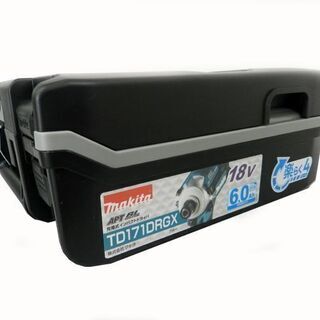 新品 makita/マキタ 18V 充電式インパクトドライバ 6.0Ah TD171DRGX 