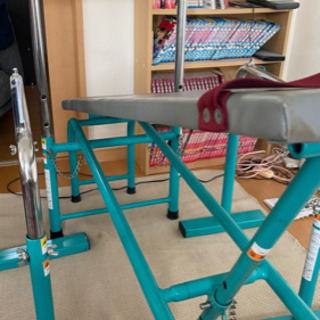 ベンチプレス台ラックセット　ベンチ台　バーベルシャフト　NIPPYO フィットネススクワット ベンチプレス台ラックセット ベンチ台 バーベルシャフト NIPPYO