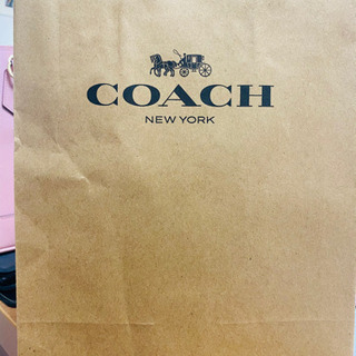 【ネット決済・配送可】コーチ　COACHの紙袋　