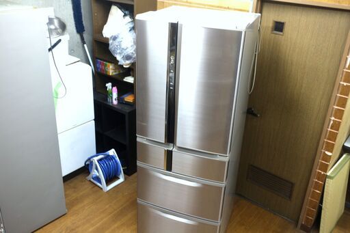 三菱　6ドア冷凍冷蔵庫　MR-RX52T-N  520L　2012年製