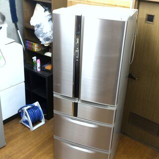 三菱　6ドア冷凍冷蔵庫　MR-RX52T-N  520L　2012年製