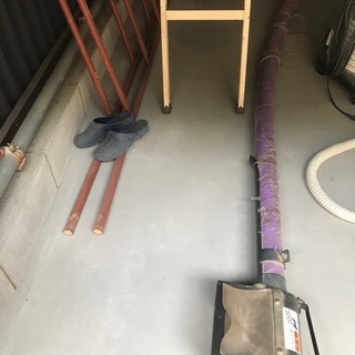 【お話中】農機具　籾運搬 レザーコンテナ