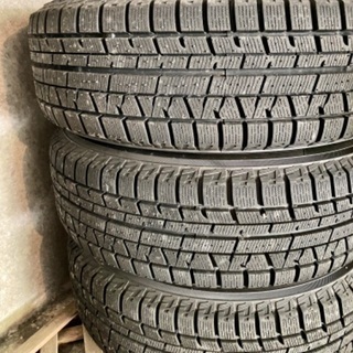 4本 ICE GUARD スタッドレスタイヤ 185/70R14 ホイール付き YOKOHAMA