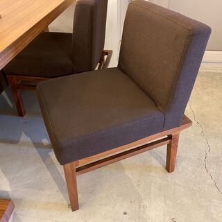 アクタス ACTUS OWN-F リビングダイニングテーブルセット 4点セット ブラウン 中古品