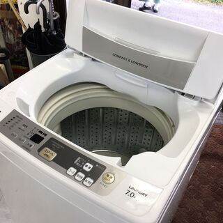 AQUA7.0K洗濯機2013年製!!!分解クリーニング済み！！