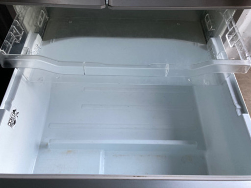 【2人】1021-7 TOSHIBA 510L 5ドア冷蔵庫　2014年製　GR-G51FX 状態考慮