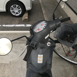原付譲ります。